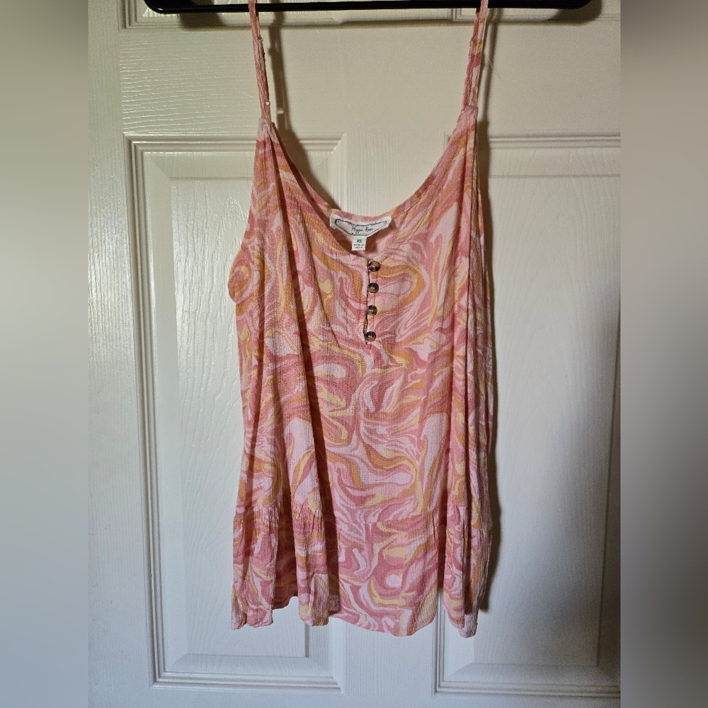 NWT Hippie Rose Tie Dye tank